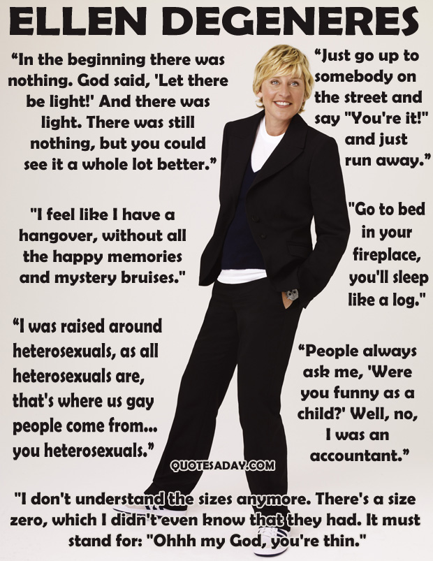 Ellen Degeneres Quotes