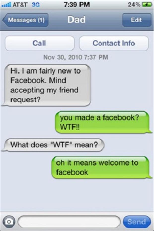 Dump A Day Funny Texts From Parents - 55 Pics  Funny texts from parents,  Funny text fails, Funny pictures fails