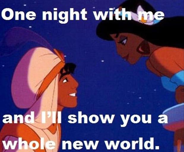 Top 50 Disney Pick Up lines