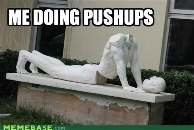 funny pushups