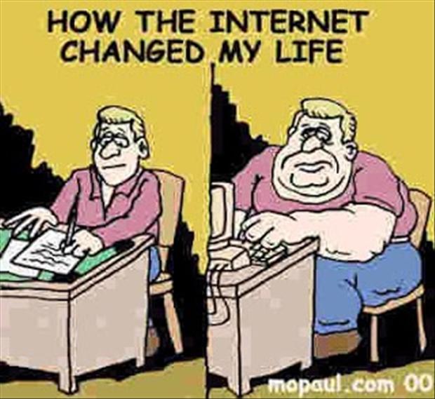 how the internet changed my life