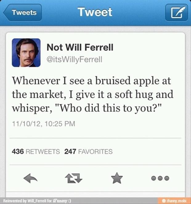 will ferrel tweets, funny twitter quotes