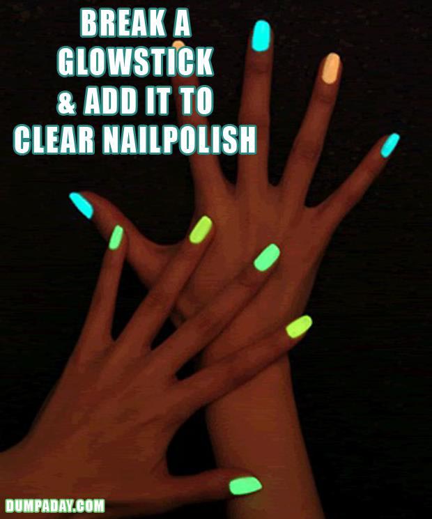 a DIY-Ideas-Glow-in-the-dark-nails
