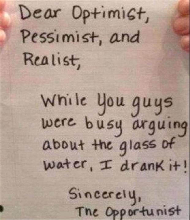 opportunist funny quotes