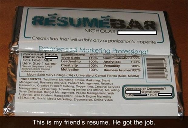 amazing resume