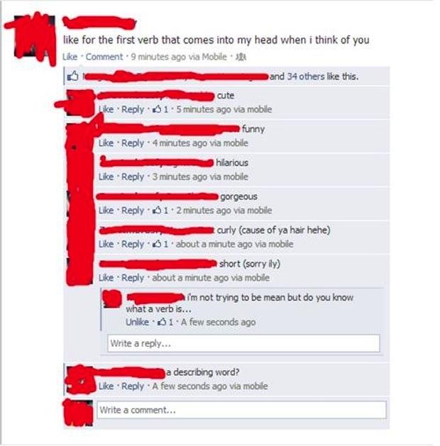 The Dumbest Facebook Status Updates Of All Time 35 Pics