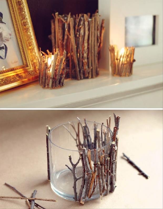 make candle holders fun crafts