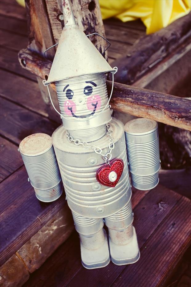 make your own tin man from wizard of oz
