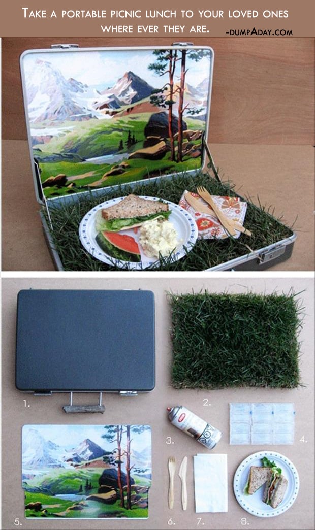 Genius Crafty Ideas- the picnic kit