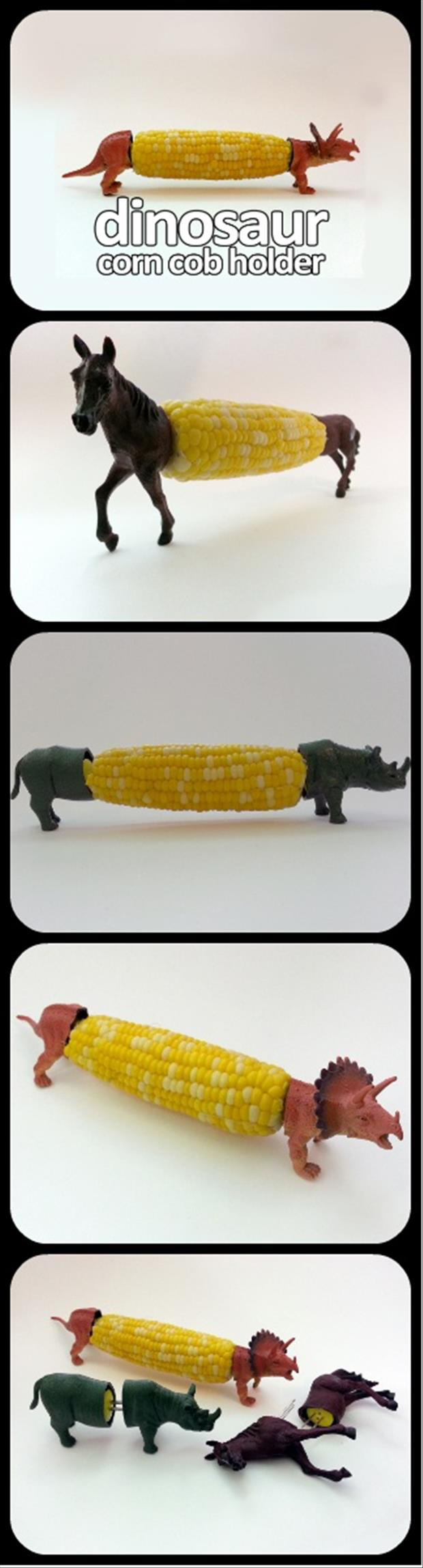 Genius Ideas - Funny Corn On The Cob Holders