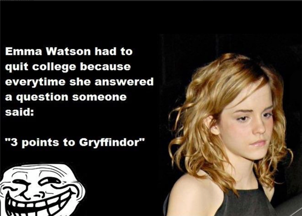 emma watson had to quit college