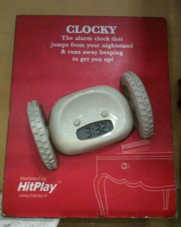 funny alarm clocks