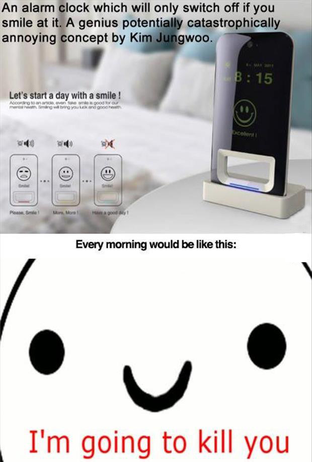 funny alarm clocks