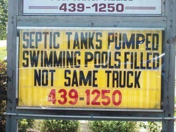 funny business signs