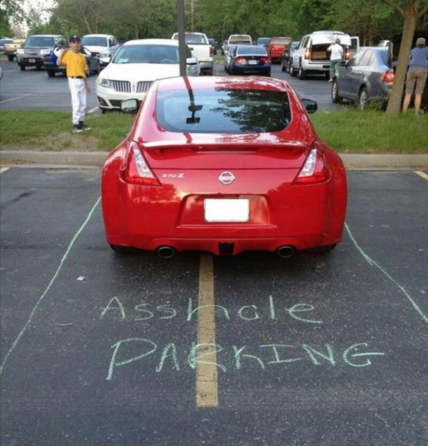 funny parking spots