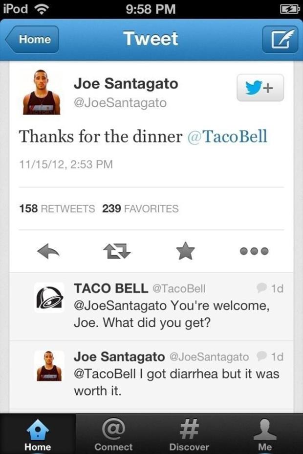 funny taco bell twitter quotes