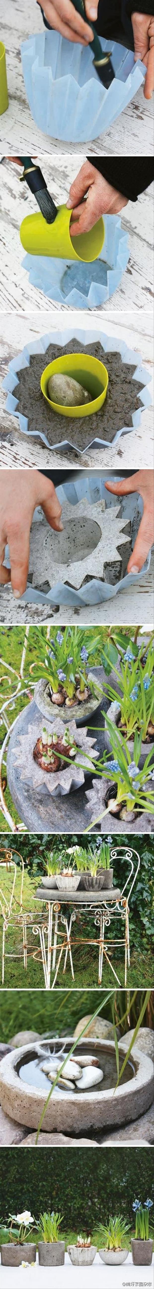 how to make your own flower pots