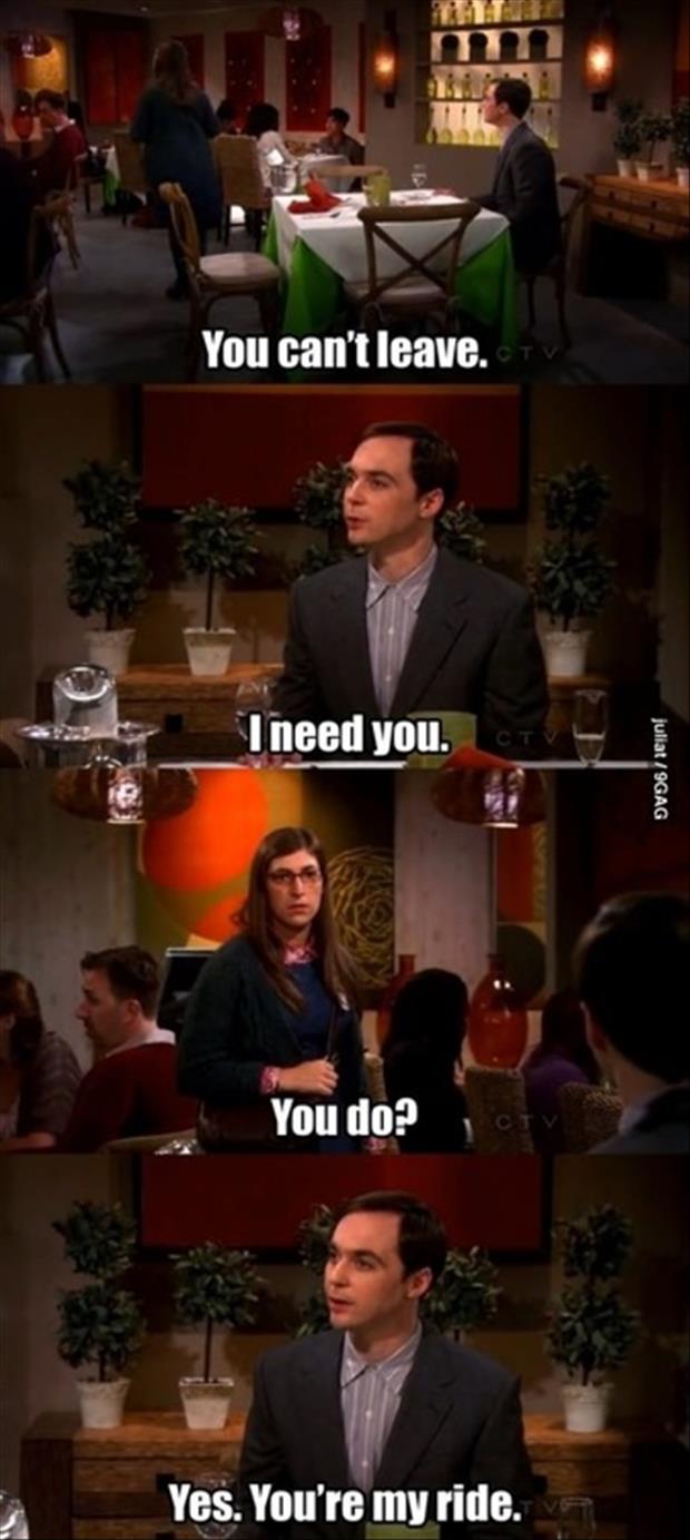 sheldon cooper and amy funny quotes