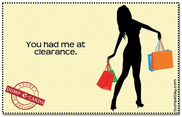 Clearance Dump E-card