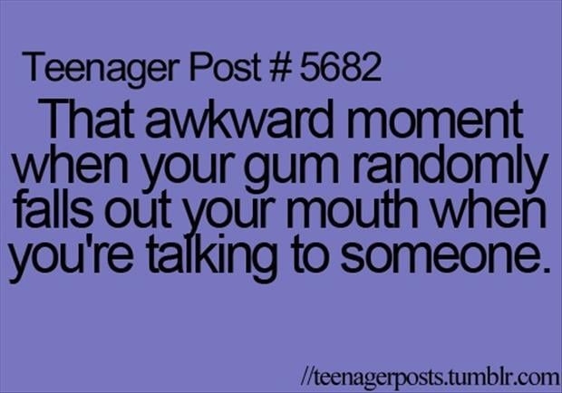 awkward moments