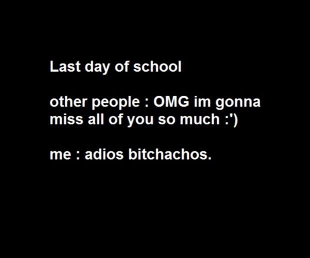 last day of school