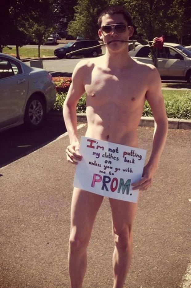 naked prom proposals