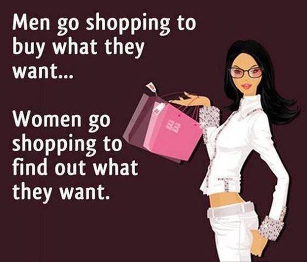 why women shop