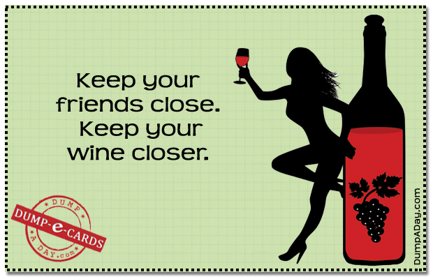 Wine Dump E-card