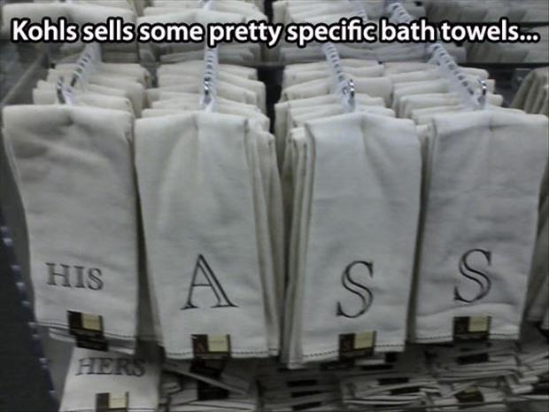 funny bath towels