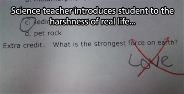 funny test answers