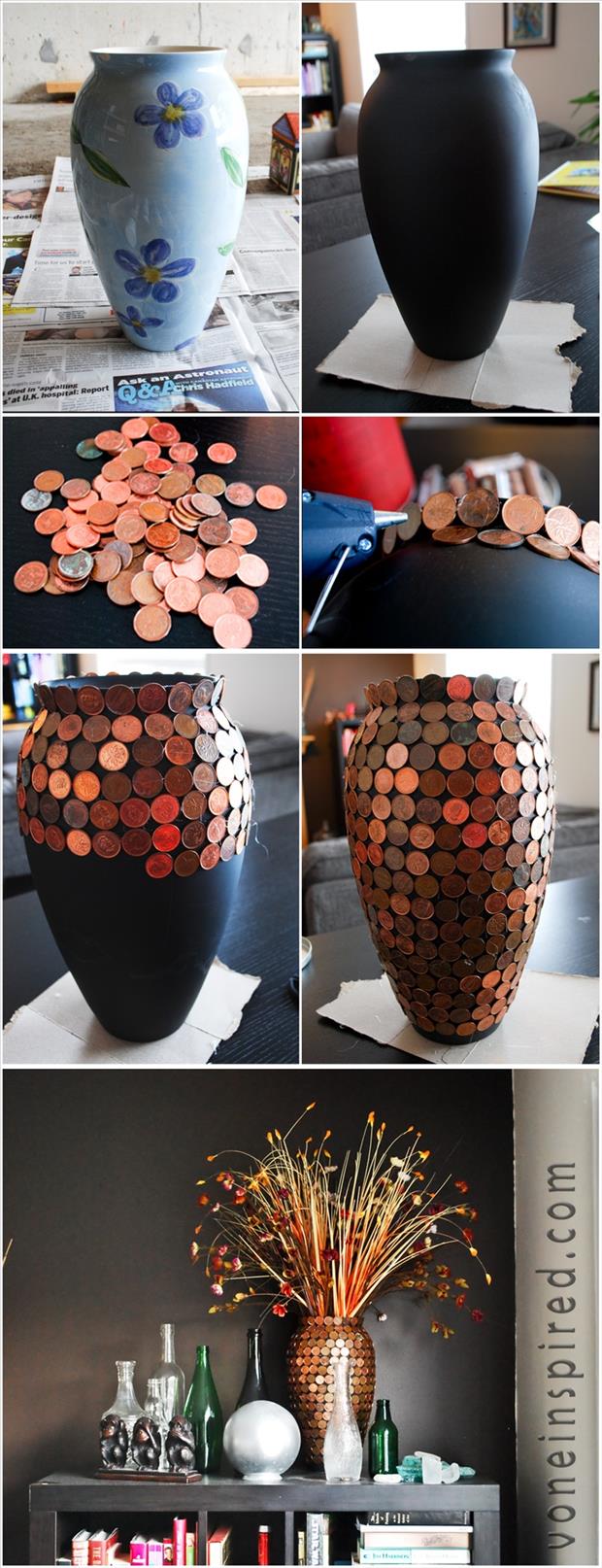 how to make a vase painted do it yourself craft ideas