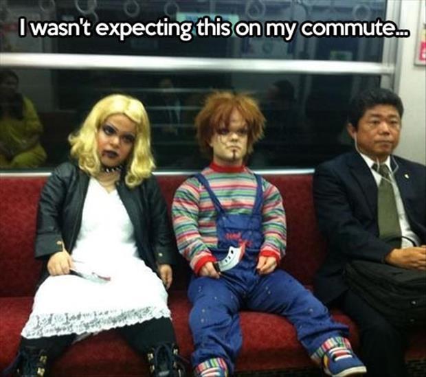 meanwhile on the subway