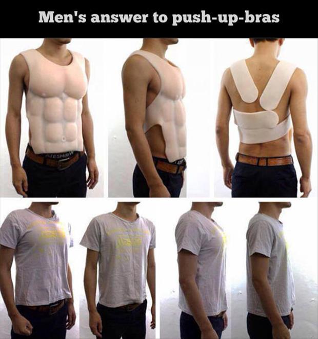 men's answer to push up bras
