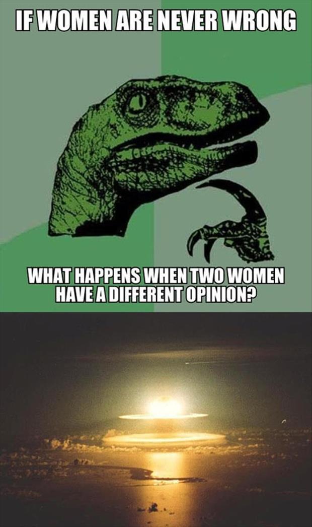 two women have a difference of opinion