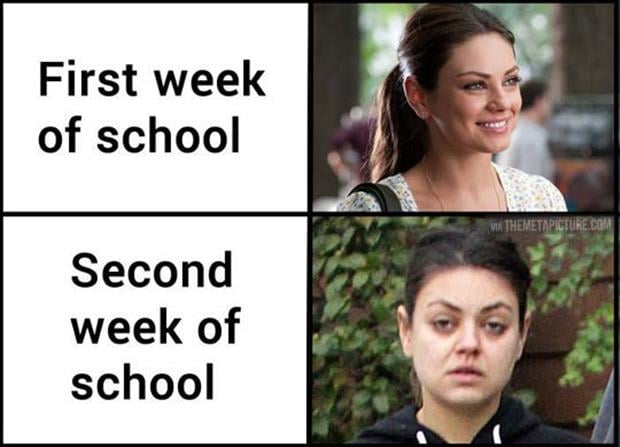 first week of school