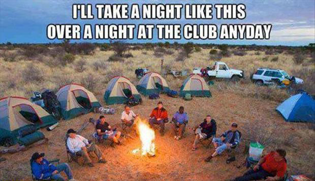 funny camping