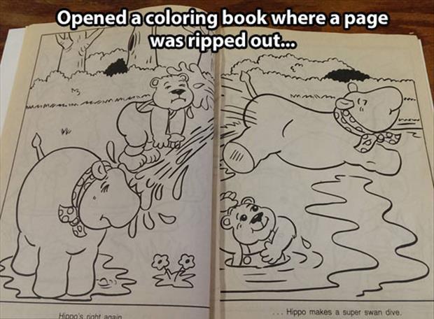 funny coloring books