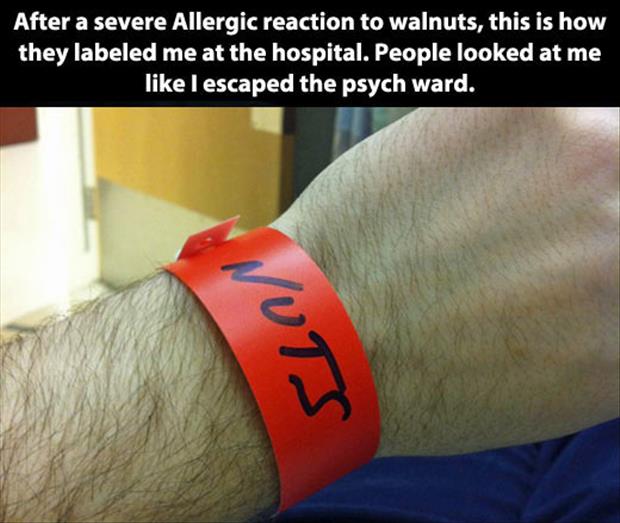 funny hospital bands