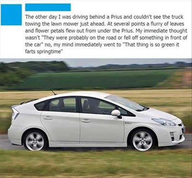 Funny toyota prius jokes