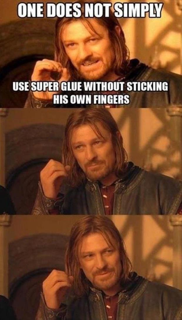 funny super glue pictures