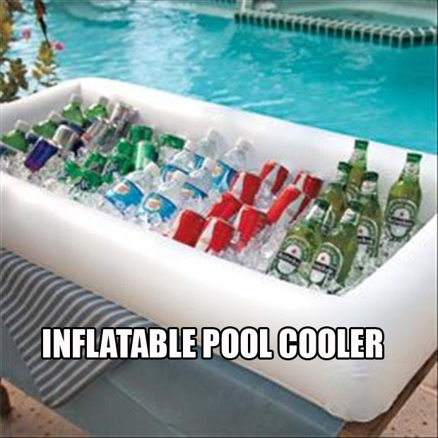 inflatable pool bar