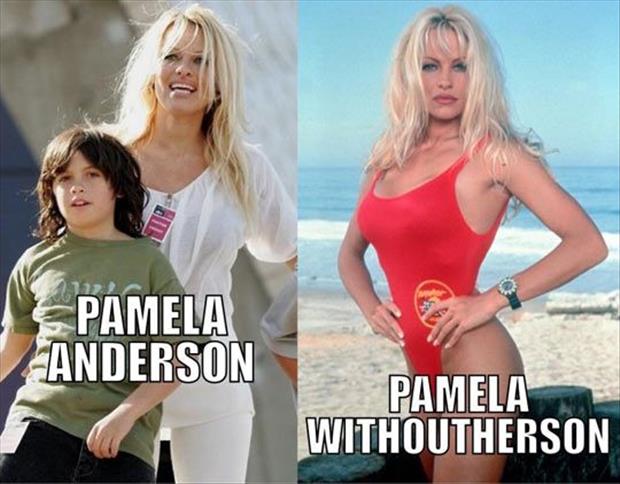 pamela anderson funny pictures