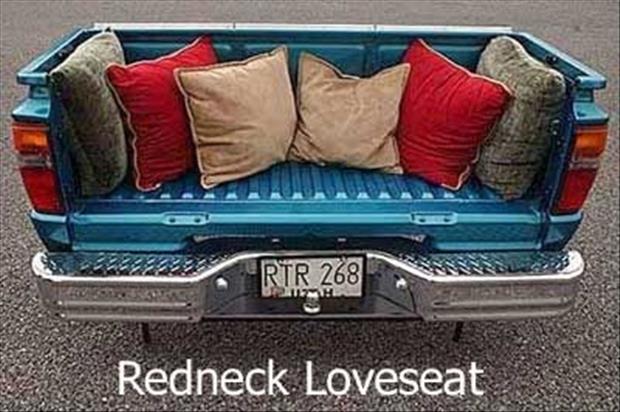 redneck couch