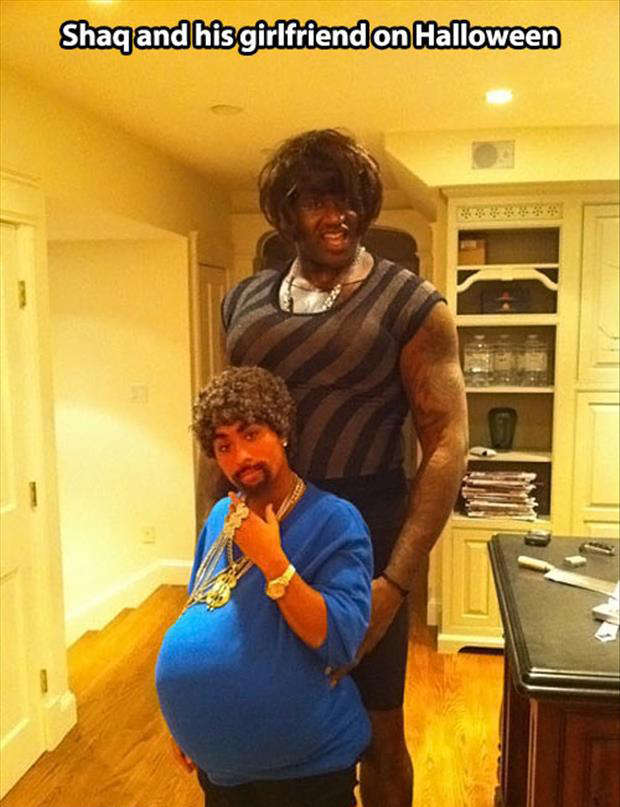 shaq at halloween