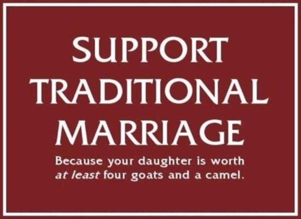 support traditional marriage