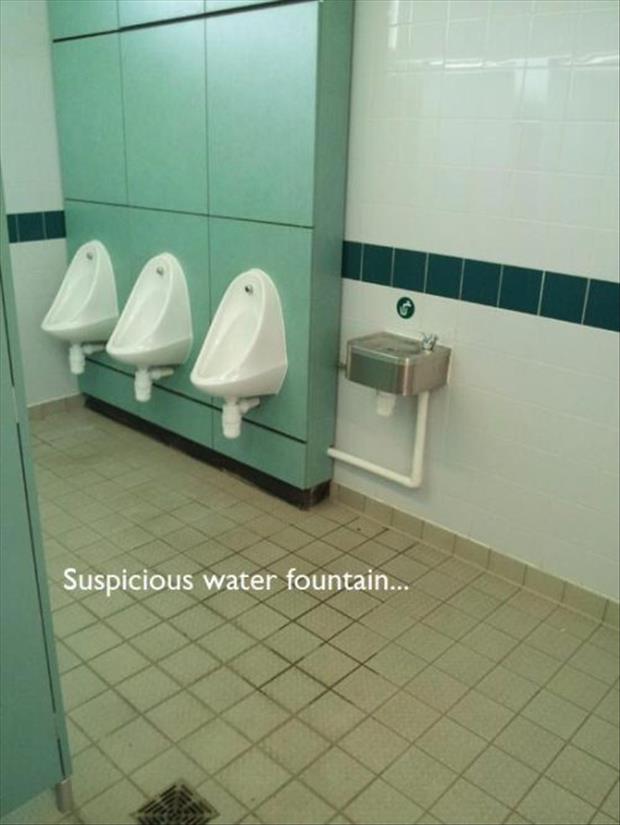 suspicious water