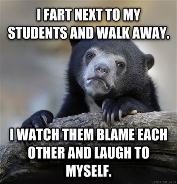 teacher farts