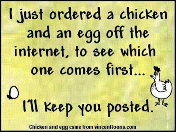 which came first a chicken or the egg