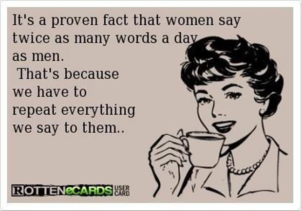 women talk twice as much as men