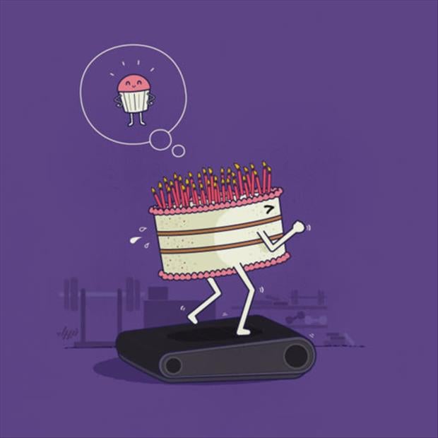 workout cake